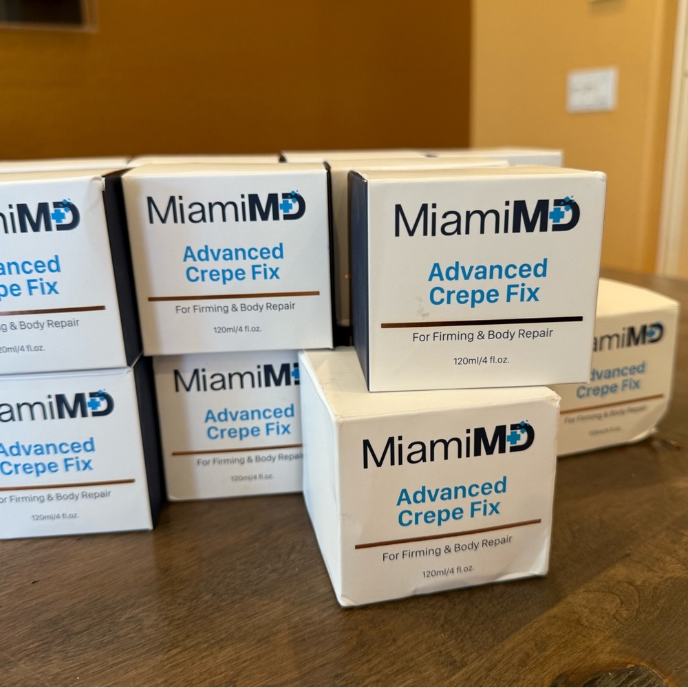 MiamiMD Crepe Fix Cream - White and Blue